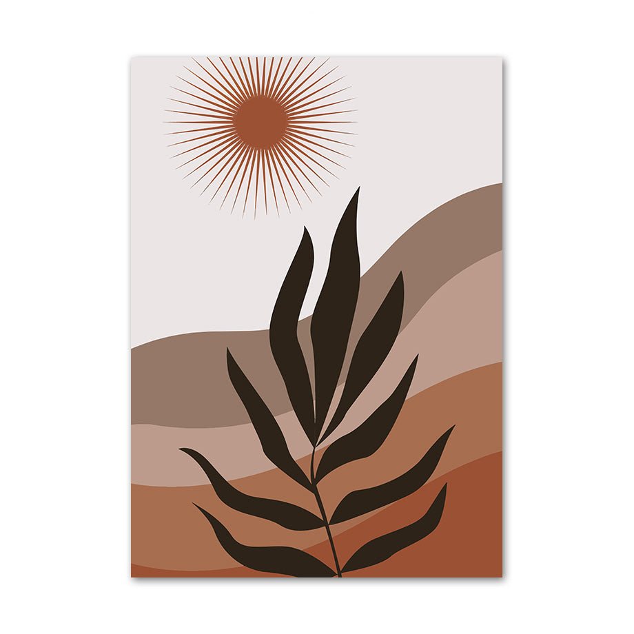 abstract-style-leavesrainbow-wall-artwall-decorliving-simply-house-794598 Wall Decor Abstract Style Leaves/Rainbow Wall Art - Living Simply House