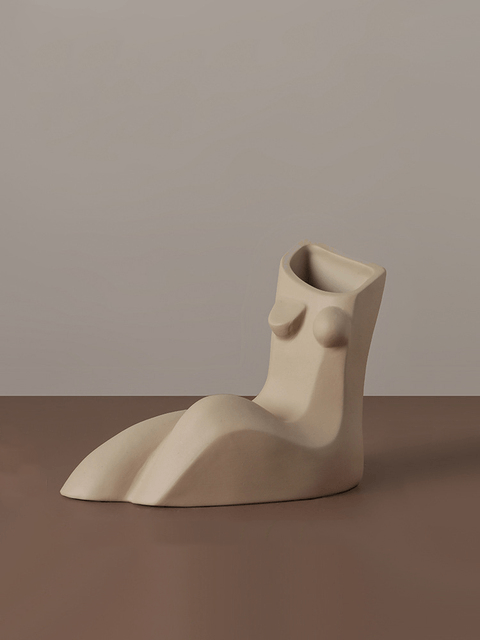ceramic-abstract-body-vasesornamentalliving-simply-house-435356 Ornamental Ceramic Abstract Body Vases - Living Simply House