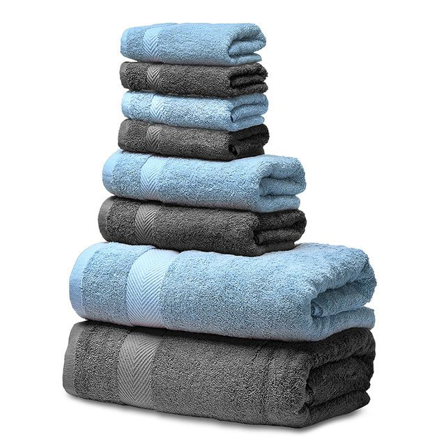 cotton-towel-set-8pktowelsliving-simply-house-957086 Towels Cotton Towel Set (8pk) - Living Simply House