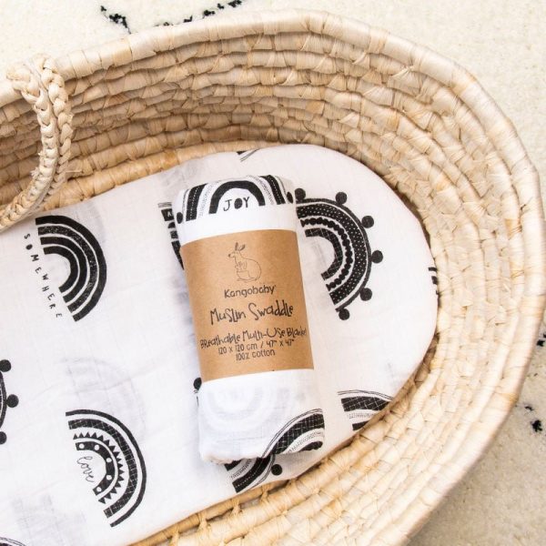 Children's Kangobaby 100% Cotton Muslin Swaddle - Living Simply House