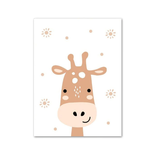 nordic-style-zoo-animal-prints-684506 Children's Nordic Style Zoo Animal Prints - Living Simply House