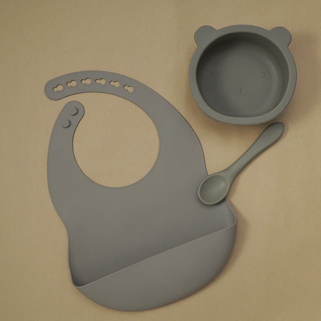 silicone-bear-tableware-and-bibchildrensliving-simply-house-727739 Children's Silicone Bear Tableware and Bib - Living Simply House