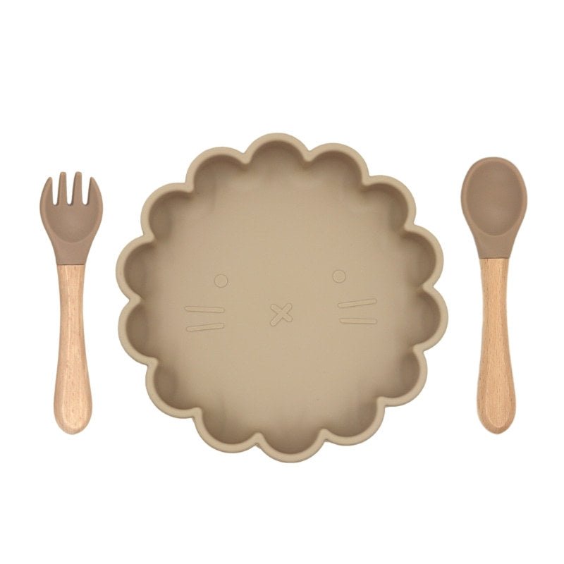 silicone-lion-plateschildrensliving-simply-house-321419 Children's Silicone Lion Plates - Living Simply House