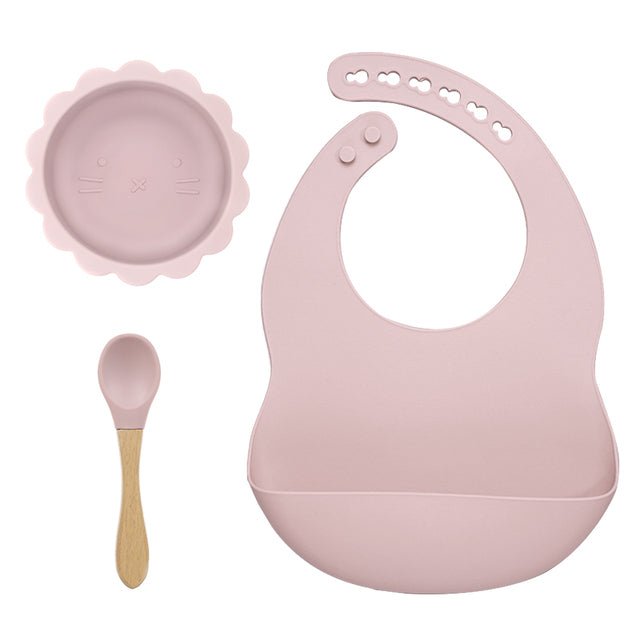 silicone-lion-tableware-and-bibchildrensliving-simply-house-600111 Children's Silicone Lion Tableware and Bib - Living Simply House