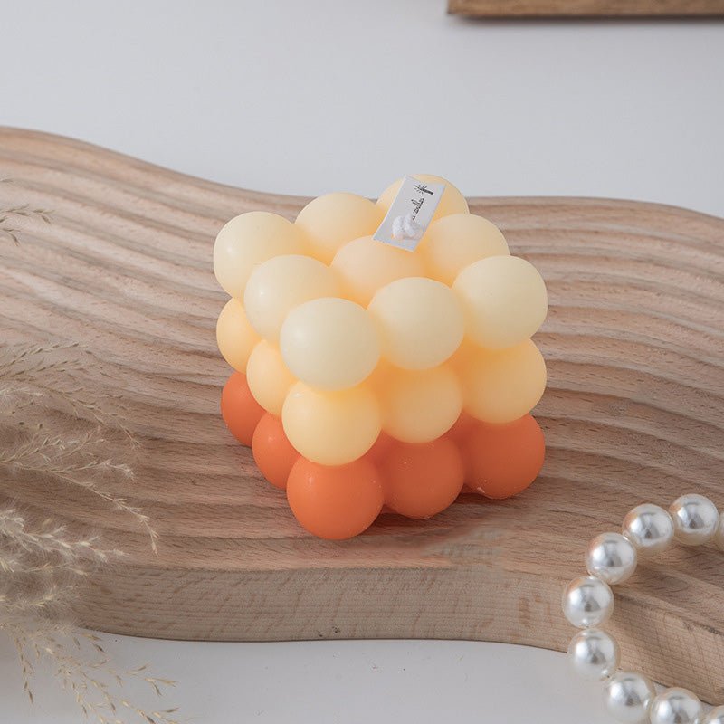 soy-gradient-bubble-cube-candlecandlesliving-simply-house-893701 Candles Soy Gradient Bubble Cube Candle - Living Simply House